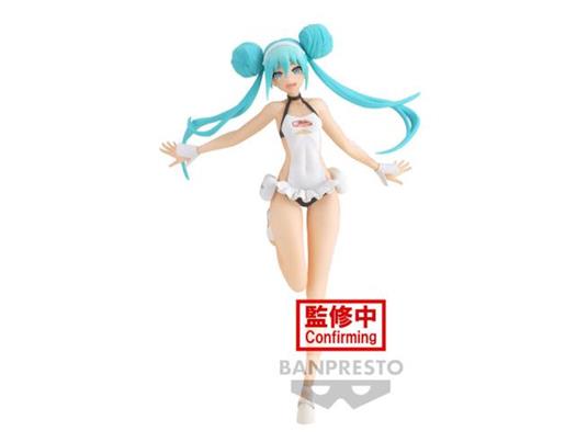 Hatsune Miku Racing - Racing Miku 2022 Tropical Maid Figura 16Cm Banpresto