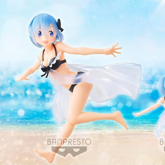 BANPRESTO Figura Rem Celestial Vivi Re:Zero Starting Life in Another World 18cm
