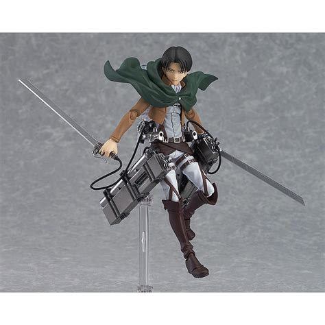 Attack On Titan Figma Action Figura Levi 14 cm