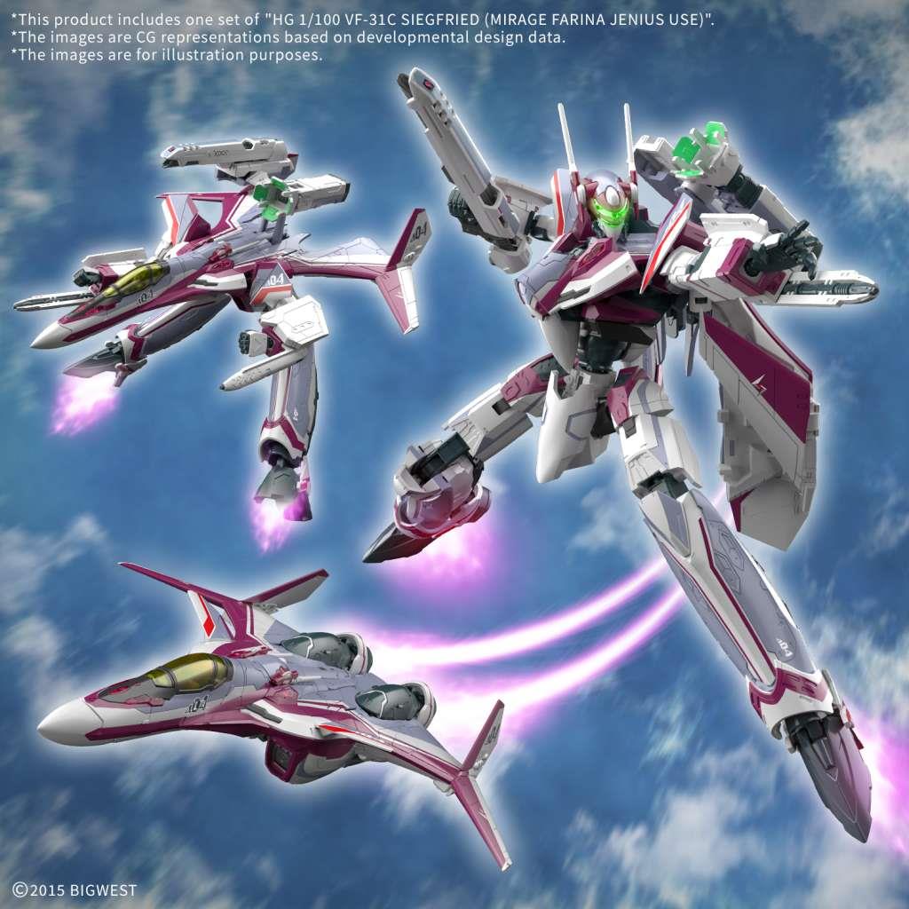 HG VF-31C SIEGFRIED MIRAGE 1/100