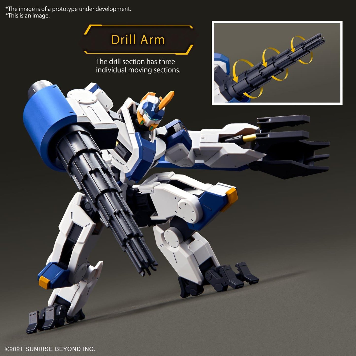 HG MAILES BYAKUCHI DRILL & CLAW ARM