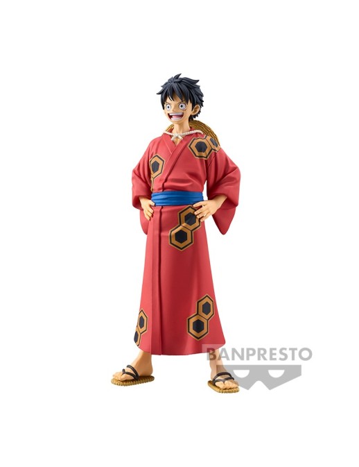 Banpresto DXF One Piece The Grandline Men Monkey D. Luffy Yukata Version