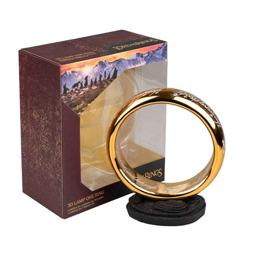 ERIK. THE LORD OF THE RINGS LAMPADA IL SIGNORE DEGLI ANELLI ONE RING