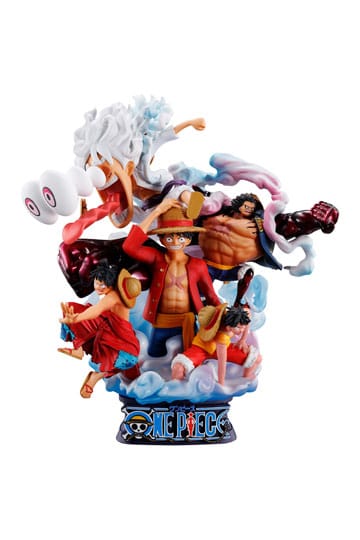 One Piece Petitrama DX PVC Mini Statue Logbox Re Birth Luffy Special Vol. 02 15 cm