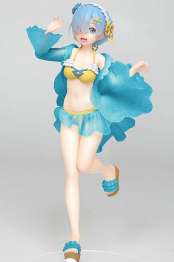 Re:Zero Precious PVC Statue Rem Original Frill Swimwear Ver. Renewal Edition 23 cm