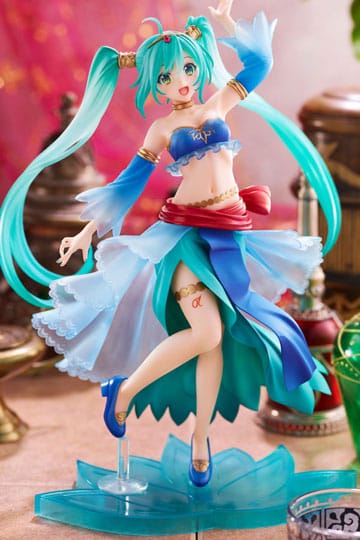 Hatsune Miku AMP PVC Statue Statue Princess Arabian Ver. 18 cm