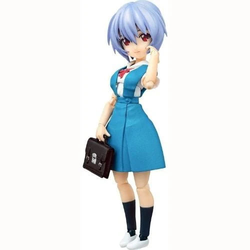 Parfom R! Rebuild of Evangelion Rei Ayanami School Uniform Ver. Posable Figure