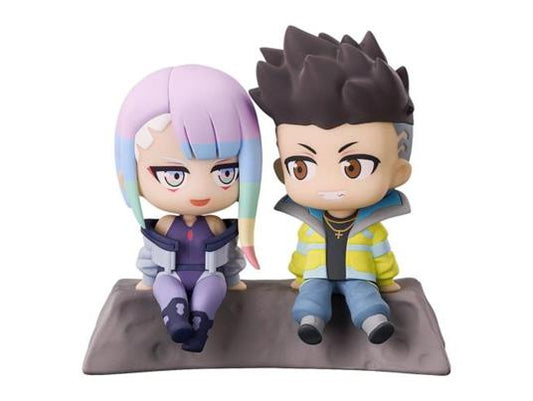 Cyberpunk: Edgerunners Mini-Figure 2-Pack Qset David & Lucy - To The Moon 8 Cm Good Smile Company