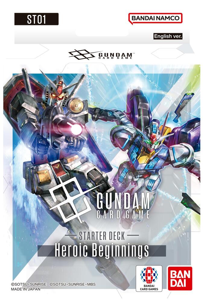 Gundam starter deck Heroic Beginners
