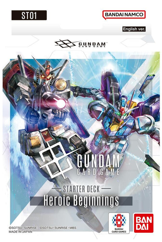 Gundam starter deck Heroic Beginners