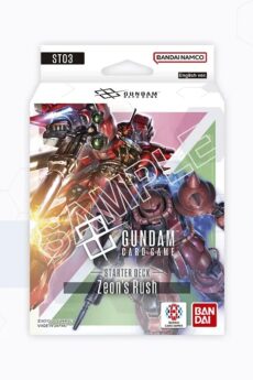 Gundam starter deck Zeon's Rush