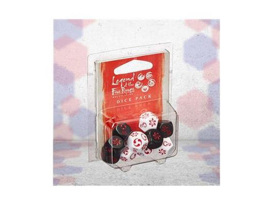 La Leggenda Dei 5 Anelli GDR Set di Dadi Accessorio Gioco di Ruolo