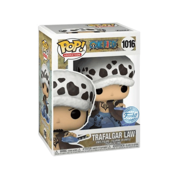 POP! ANIMATION: ONE PIECE - TRAFALGAR LAW (EXCLUSIVE) BY FUNKO