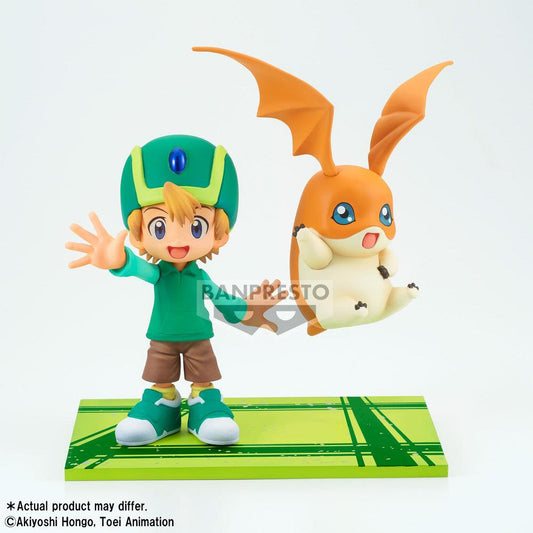 DIGIMON ADVENTURE TAKERU&PATAMON FIGURE