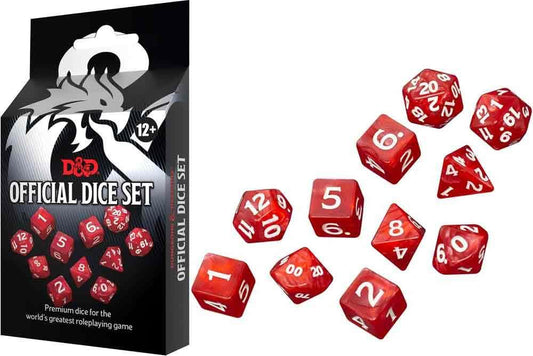 DUGEONS & DRAGONS OFFICIAL DICE SET
