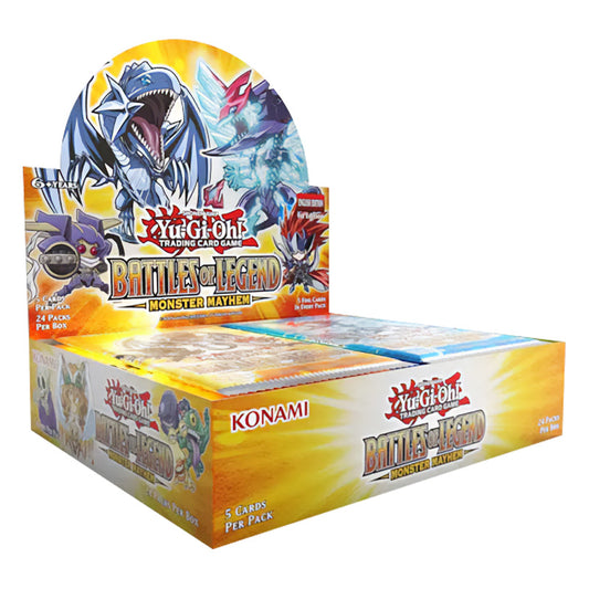 Yu-Gi-Oh! Battle of Legend Monster Mayhem – Box da 24 Buste – 1a Edizione – Italiano