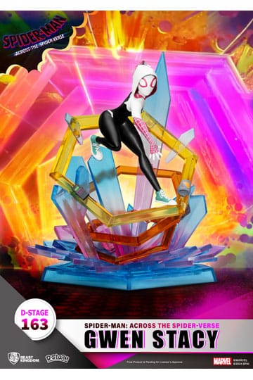 Marvel D-Stage PVC Diorama Spider-Man: Across the Spider-Verse Gwen Stacy 15 cm