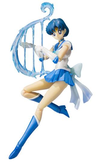 Sailor Moon SuperS S.H. Figuarts Action Figure Sailor Mercury (S4) Tamashii Web Exclusive 14 cm