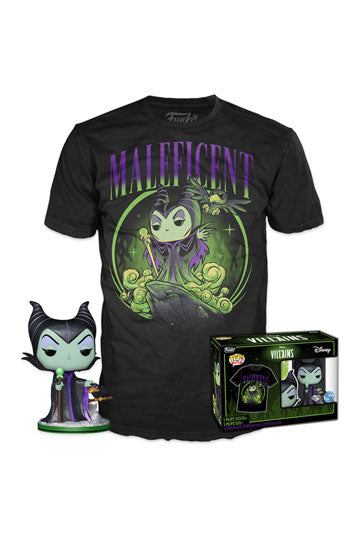 Disney POP! & Tee Box Disney Villains: Maleficent