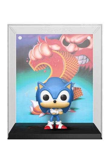 Sonic the Hedgehog 2 POP! Game Cover Vinyl Figure Sonic heo Exclusive 9 cm