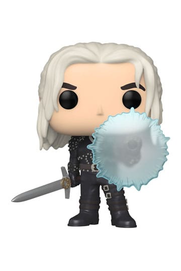 The Witcher POP! TV Vinyl Figure Geralt (Shield) 9 cm