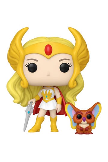 Masters of The Universe POP! & Buddy Vinyl Figure She-Ra w/Kowl 9 cm