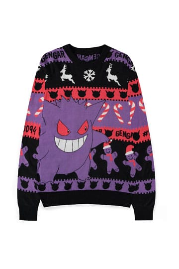 Pokémon Sweater Gengar (Christmas Jumper)(XL)