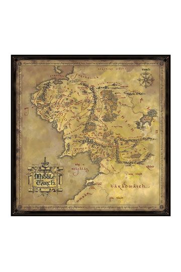 Lord of the Rings Jigsaw Puzzle Middle Earth (1000 pieces)