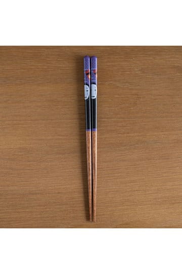 Studio Ghibli lacquered Chopsticks sketches Spirited Away No Face & Lantern 21 cm