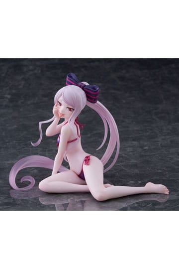 Overlord PVC Statue Desktop Cute Figure Shalltear Swimsuit Ver. 13 cm