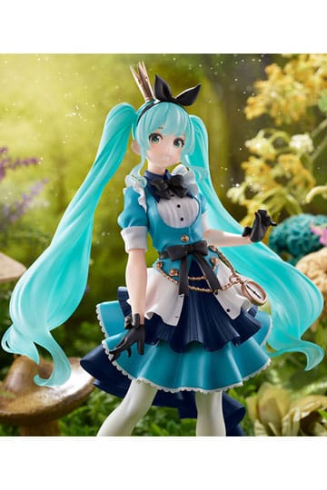 Vocaloid PVC Princess AMP Statue Hatsune Miku Alice Ver. 18 cm (re-run)