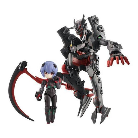 Desktop Army Rei Ayanami [Tentative Name] & Adams Unit-01 (Partly Transformed Mode) Zeele Design Limited Set [Megahouse]
