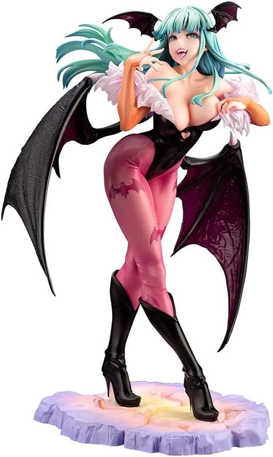 KOTOBUKIYA SV299 Darkstalkers Bishoujo Morrigan 1:7 Statuina in PVC