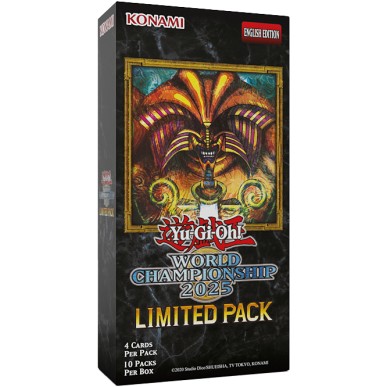 World Championship 2025 Limited Pack - Display 10 Buste (ENG)