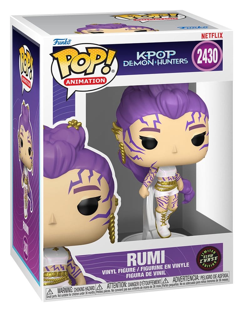 KPop Demon Hunters POP! Animation Vinyl Figures Rumi Limited Chase Edition